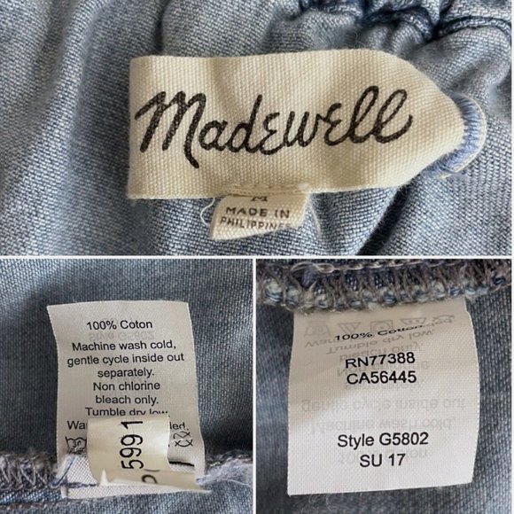 Madewell Women's Azalea Off The Shoulder Top - Picture 3 of 4